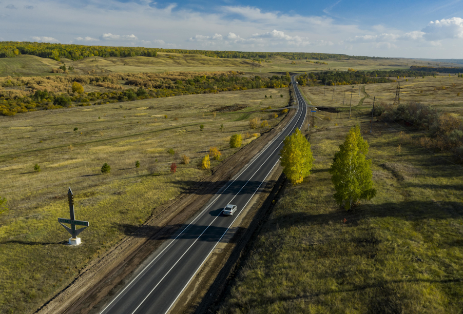 Самарская область, автодорога Похвистнево – Клявлино